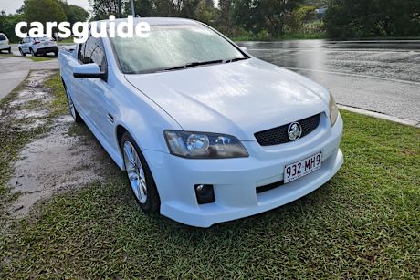 White 2007 Holden Commodore Utility SV6