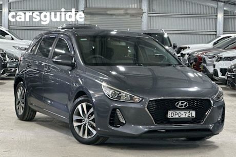 Grey 2017 Hyundai I30 Hatchback Active