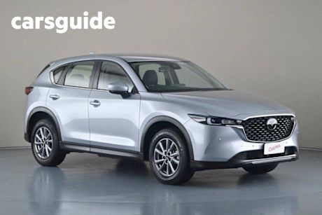 Silver 2023 Mazda CX-5 Wagon Touring (awd)