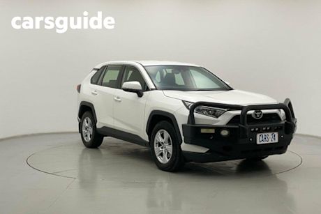 White 2020 Toyota RAV4 Wagon GX (2WD)