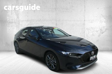 Blue 2023 Mazda 3 Hatchback G20 Evolve
