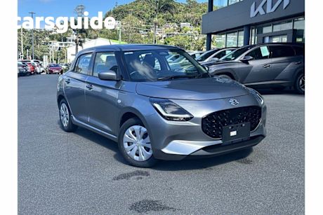 Silver 2024 Suzuki Swift Hatchback Hybrid