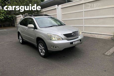 Silver 2007 Lexus RX350 Wagon Sports Luxury