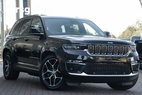 Black 2023 Jeep Grand Cherokee Wagon Summit Reserve 4XE Phev (4X4)