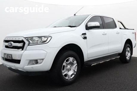 White 2018 Ford Ranger Dual Cab Utility XLT 3.2 (4X4)