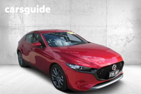 Red 2023 Mazda 3 Hatchback G20 Touring