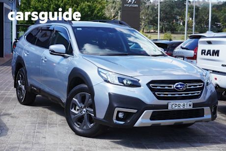 Silver 2021 Subaru Outback Wagon AWD