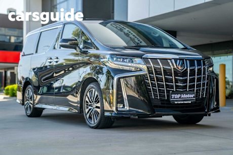 Black 2020 Toyota Alphard Commercial G