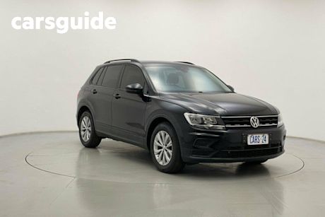 Black 2016 Volkswagen Tiguan Wagon 110 TSI Trendline
