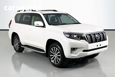 White 2023 Toyota Landcruiser Prado Wagon Kakadu
