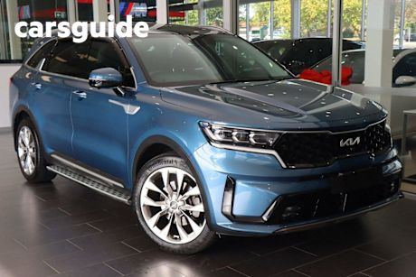 Blue 2022 Kia Sorento Wagon GT-Line 7 Seat