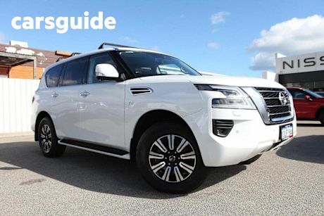 White 2020 Nissan Patrol Wagon TI (4X4)