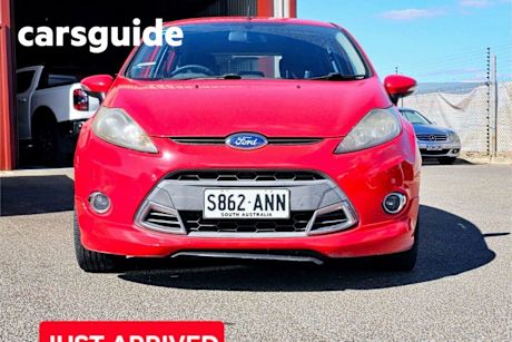 Red 2011 Ford Fiesta Hatchback Zetec