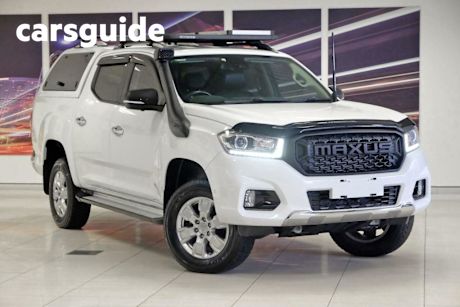 White 2021 LDV T60 Double Cab Utility Luxe (4X4)