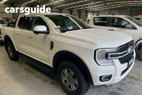 White 2023 Ford Ranger Double Cab Pick Up XLT 2.0 (4X4)