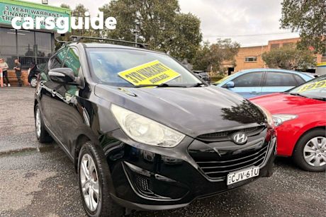 Black 2012 Hyundai IX35 Wagon Active (fwd)