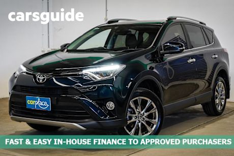 Blue 2017 Toyota RAV4 Wagon Cruiser (4X4)