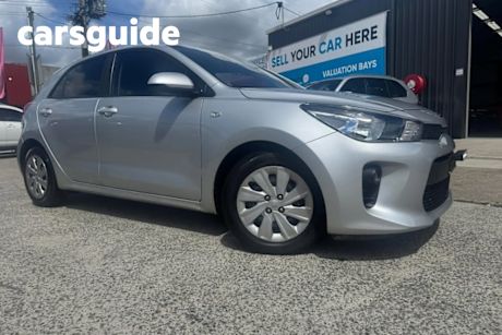 Silver 2020 Kia RIO Hatchback S