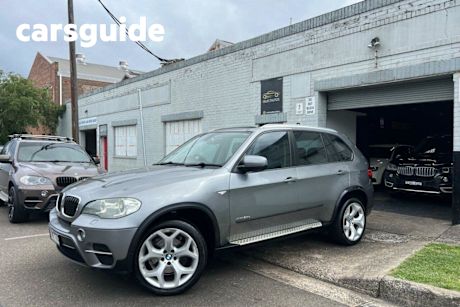 Grey 2011 BMW X5 Wagon xDRIVE30d E70 MY10