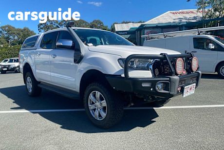 White 2021 Ford Ranger Double Cab Pick Up XLT 2.0 (4X4)