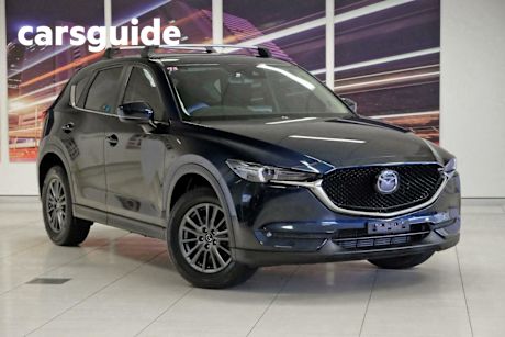 Blue 2022 Mazda CX-5 Wagon Maxx Sport (awd)