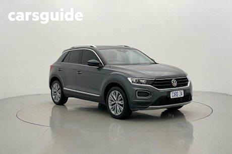 Grey 2021 Volkswagen T-ROC Wagon 110TSI Style