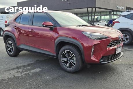 Red 2024 Toyota Yaris Cross Wagon GX Hybrid