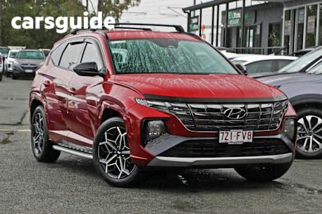 Red 2022 Hyundai Tucson Wagon Elite N Line (awd)