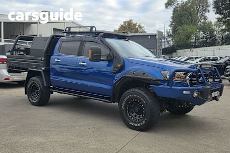 Blue 2019 Ford Ranger Double Cab Pick Up XLS 3.2 (4X4)