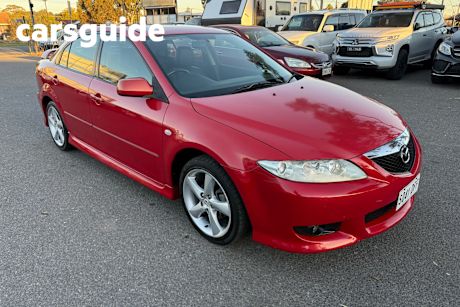 Red 2005 Mazda 6 Hatchback Luxury Sports