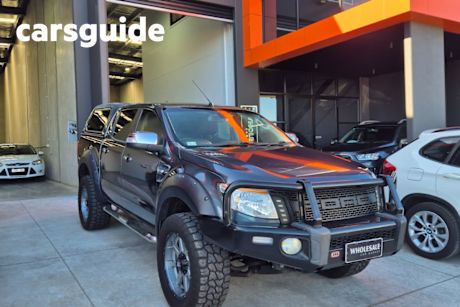 Grey 2015 Ford Ranger Dual Cab Utility XLT 3.2 (4X4)