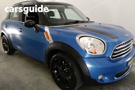 Blue 2012 Mini Countryman Wagon Cooper