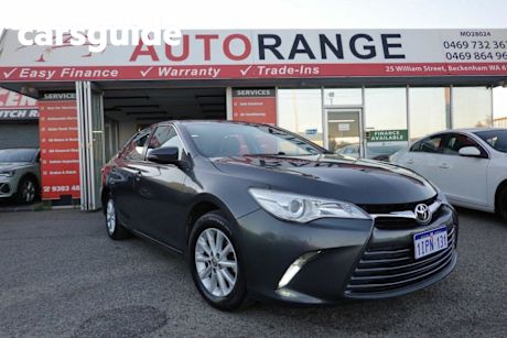 Grey 2016 Toyota Camry Sedan