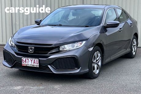 Grey 2018 Honda Civic Hatchback VTI