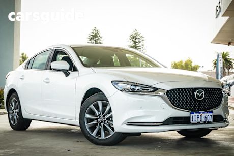 White 2024 Mazda 6 Sedan G25 Touring