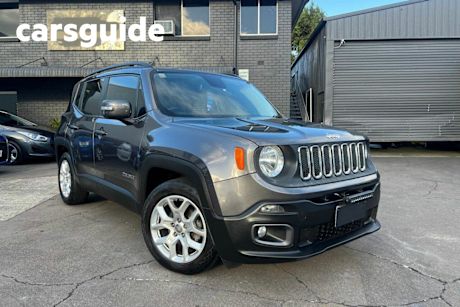 Grey 2017 Jeep Renegade Wagon Longitude