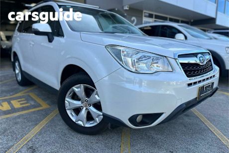 White 2014 Subaru Forester Wagon 2.5I-L