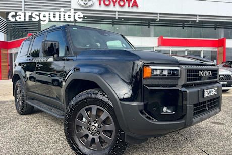 Black 2025 Toyota Landcruiser Prado Wagon Altitude