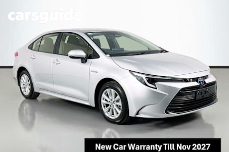 Silver 2022 Toyota Corolla Sedan Ascent Sport + Conv PK Hybrid