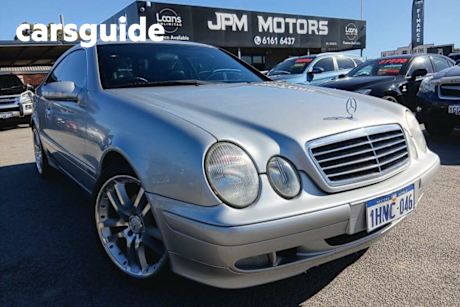 Silver 1999 Mercedes-Benz CLK230 Coupe Kompressor Avantgarde