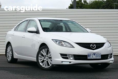 White 2008 Mazda 6 Sedan Classic