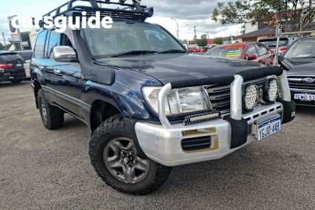 Blue 2005 Toyota Landcruiser Wagon GXL (4x4) UZJ100R