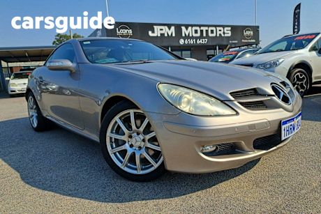 Silver 2006 Mercedes-Benz SLK Convertible 280 R171