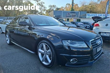 Black 2010 Audi A4 Sedan 1.8 Tfsi