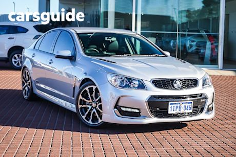 Silver 2017 Holden Commodore Sedan SS