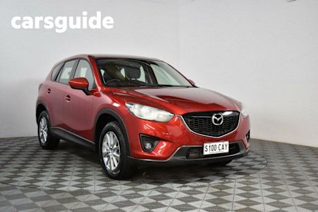 Red 2014 Mazda CX-5 Wagon Maxx Sport (4X4)