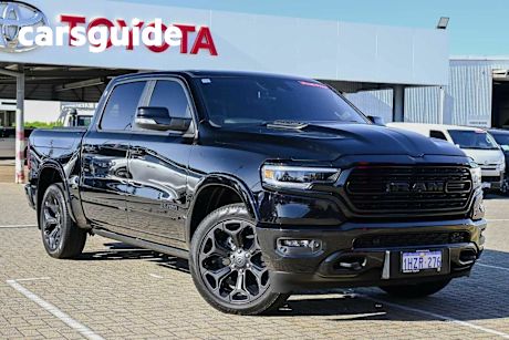 Black 2023 Ram 1500 Crew Cab Utility Limited Rambox (hybrid)
