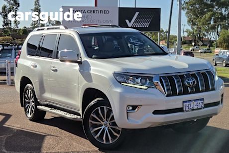 White 2023 Toyota Landcruiser Prado Wagon Kakadu