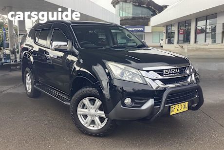 Black 2013 Isuzu MU-X Wagon LS-T (4X4)