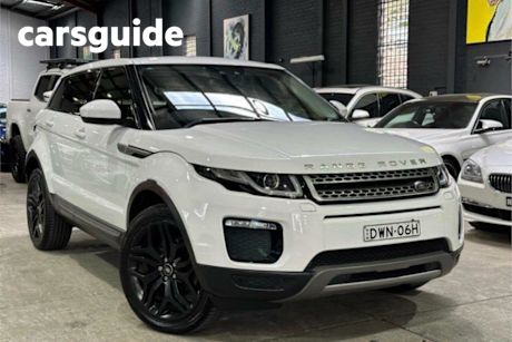 White 2018 Land Rover Range Rover Evoque Wagon TD4 (110KW) SE